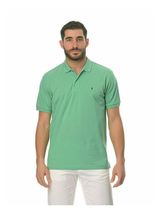 The Bostonians Herren Shirt Kurzarm Polo Mint