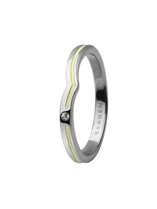 Skagen Damen Ring aus Stahl