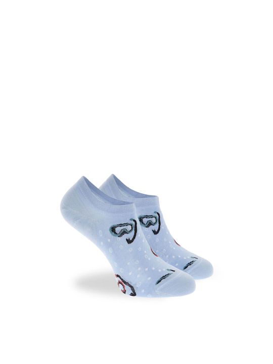 Walk Damen Socken Hellblau 1Pack