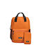 Beagles Beagles Originals Weiblich Rucksack Wasserdicht Orange