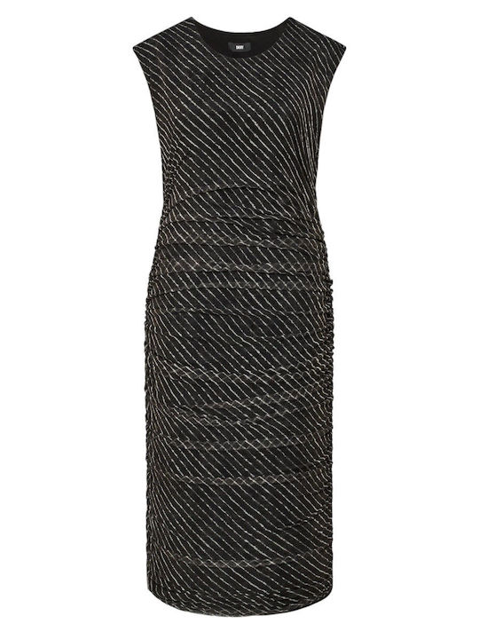 DKNY Maxi Φόρεμα Μαύρο