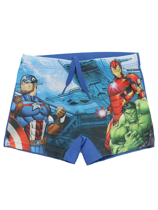 Marvel Avengers Kids Swimwear Swim Shorts Blue