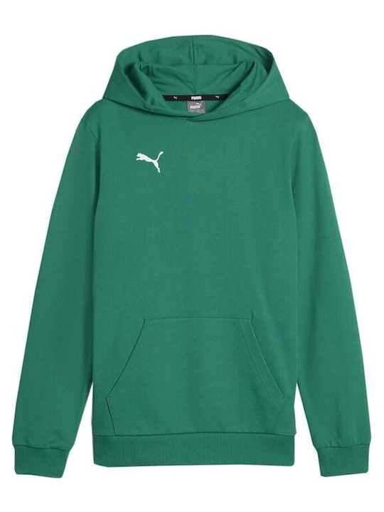 Puma Kids Sweatshirt with Hood Green