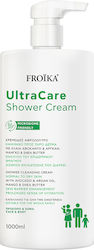 Froika Ultracare Shower Cream Κρεμώδες Αφρόλουτρο Κανονικό Προς Ξηρό Δέρμα 1000ml Froika Ultracare Shower Cream Κρεμώδες Αφρόλουτρο Κανονικό Προς Ξηρό Δέρμα 1000ml