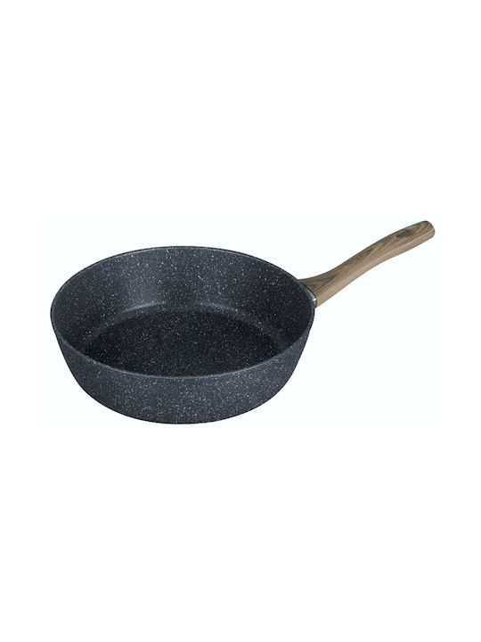 TnS Marble Wok aus Aluminium mit Steinbeschichtung
