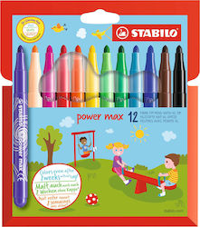 Stabilo Power 3mm Σετ 12 Χρώματα