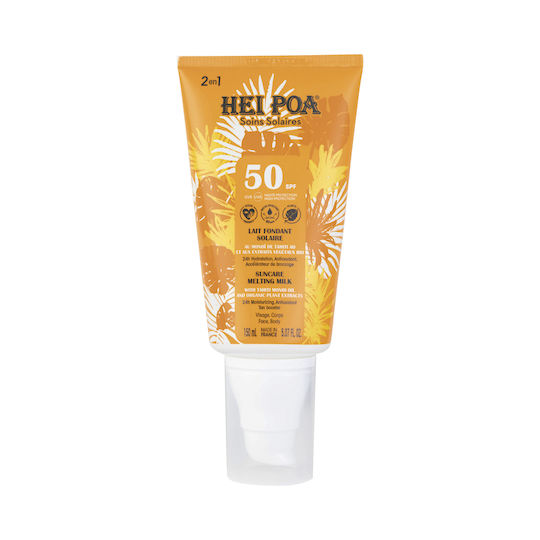 Hei Poa Suncare Melting Milk Слънцезащитен Крем За Лице И Тяло SPF50+ 150мл