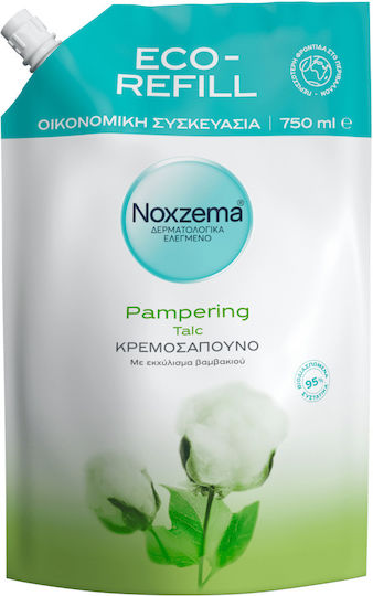 Noxzema Liquid Cream Soap Talc Refill 750ml