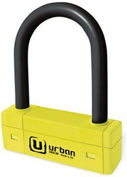 Urban Motorcycle Shackle Lock in Yellow