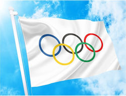 Flag of the Olympic Games Long Endurance 100x70 Cm