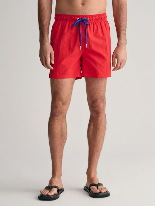 Gant Men's Swimwear Shorts red