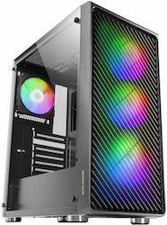 Mars Gaming MC-F Gaming Midi Tower με Πλαϊνό Παράθυρο Mars Gaming MC-F Gaming Midi Tower με Πλαϊνό Παράθυρο