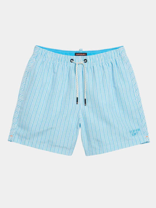 Superdry Men's Swimwear Shorts Blue with Patterns