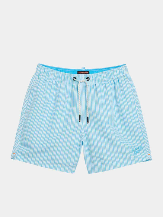 Superdry D4 Stud Принтиран Мъжки Бански Плувни ...