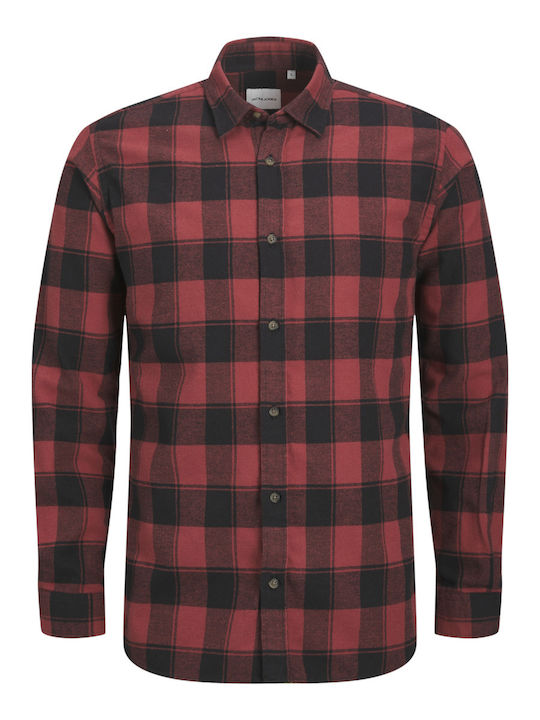 Jack & Jones Риза с Дълъг Ръкав в Тясна Кройка ...