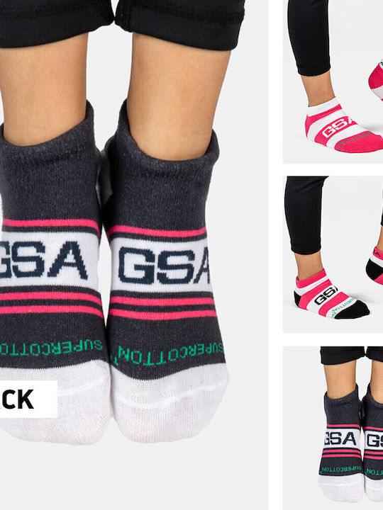 GSA Παιδικές Κάλτσες Multicolor 6 Ζευγάρια