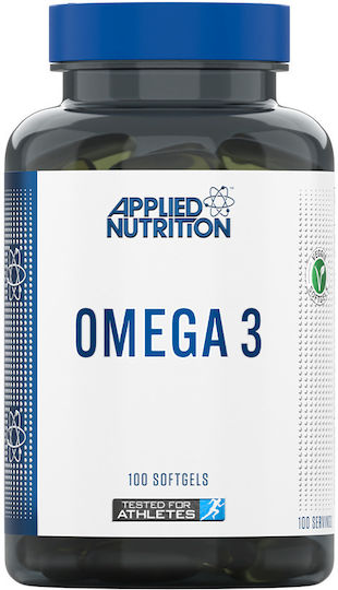 Applied Nutrition Omega 3 Ιχθυέλαιο 1000mg 100 μαλακές κάψουλες