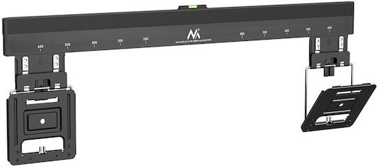 Maclean Energy MC481 Стойка за телевизор Стенен до 80" и 75кг Черен
