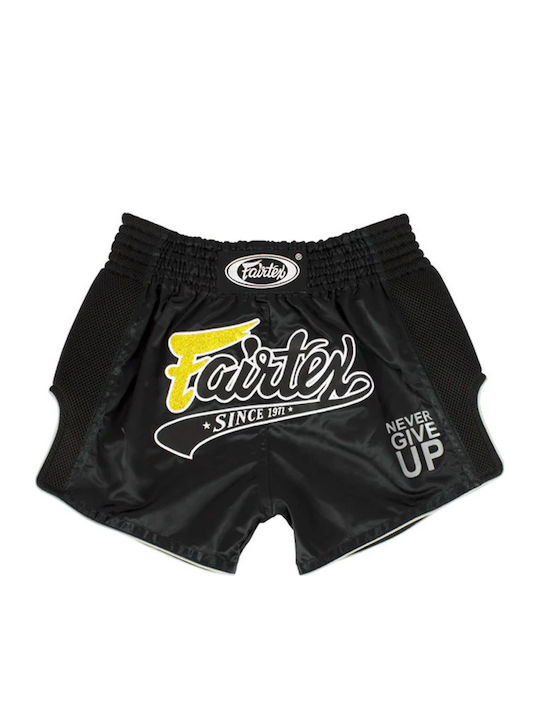 Fairtex Shorts Kick/Thai-Boxen Schwarz