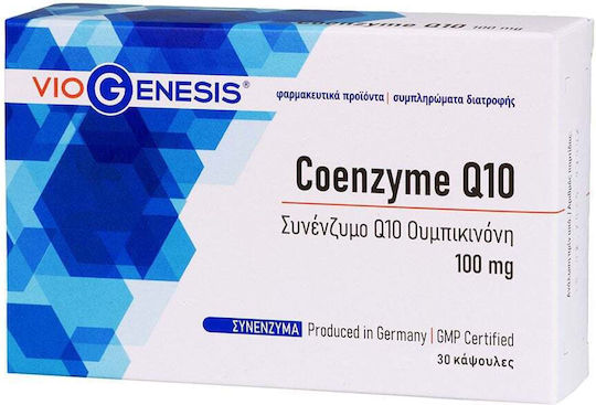 Viogenesis Coenzyme Q10 100mg 30 caps