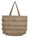 Ble Resort Collection Straw Beach Bag Brown