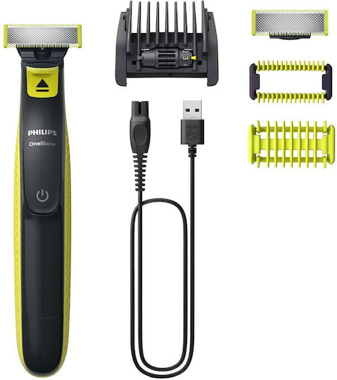 Philips Oneblade Ξυριστική Μηχανή Προσώπου / Σώματος Επαναφορτιζόμενη