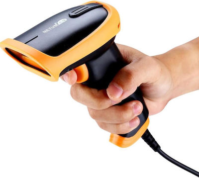 Netum Handheld Scanner Wired with 2D and QR Barcode Reading Capability