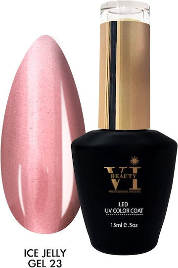 Semi-permanent polish Beauty Vi Ice Jelly Gel 23 15ml
