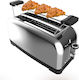 Cecotec Toastin Time 1500 Тостер Двуместна 1500...