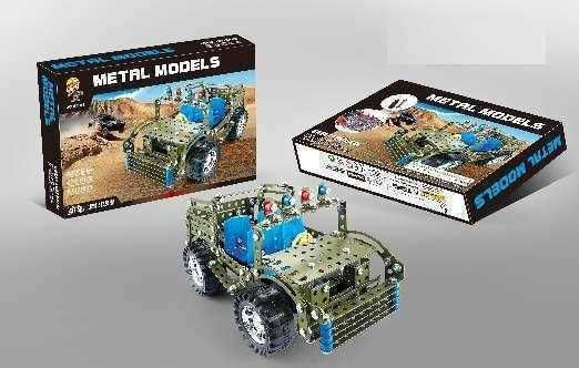 Construction Toy Metal For Children 3+ Years