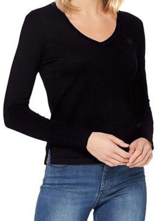 Armani Exchange Women's Sweater Cotton Black