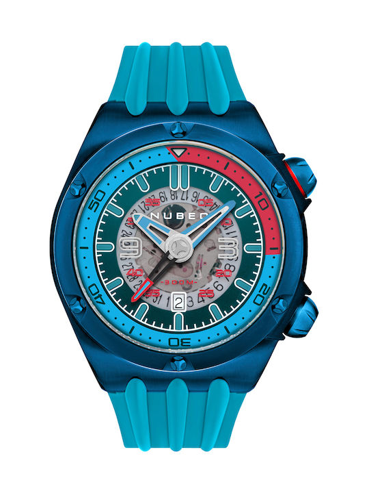 Nubeo Watch Battery in Turquoise / Turquoise Color