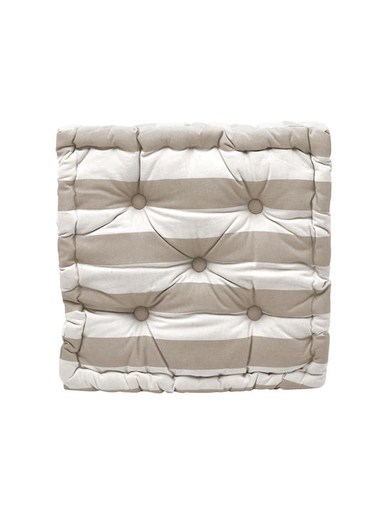 TnS Μαξιλάρι Καρέκλας Κήπου Beige 48x48εκ.