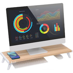 Techly (ICA-MS 389) Επιτραπέζια Βάση Οθόνης