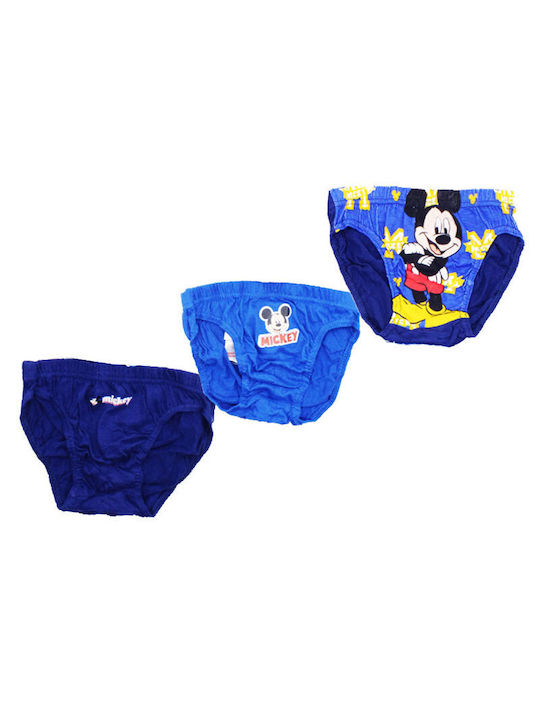 Setino Set of Kids' Briefs Blue