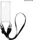 Sonique Strap Back Cover Silicon Negru (Poco F5...