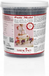 Saracino Sugarpaste 1000gr Black