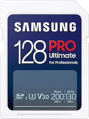 Samsung SDXC 128GB Klasse 10 U3 V30 UHS-I