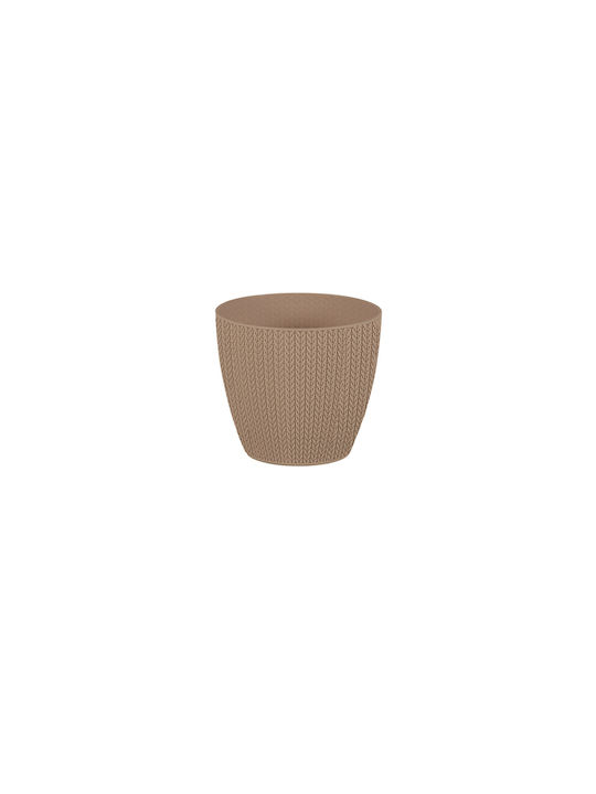 Flower Pot 11x9cm Coffee SML101214