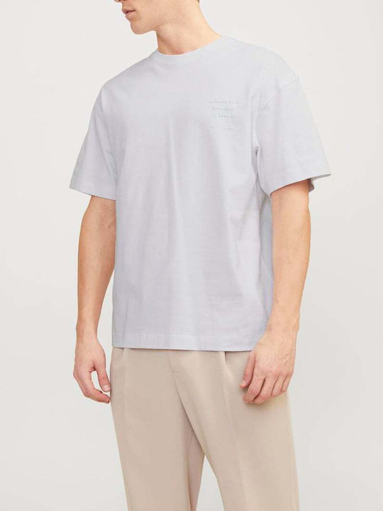 Jack & Jones Ανδρικό T-shirt Κοντομάνικο Bright White