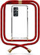 Phoneclub Back Cover cu Curea Transparent (Galaxy A25 5G)