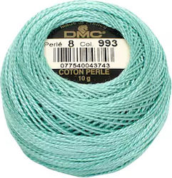 DMC Perle Δαντελόνημα Βαμβακερό Πράσινο 80m 10gr
