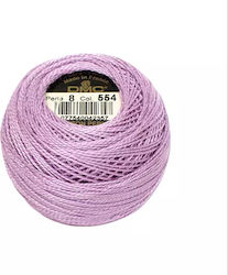 DMC Perle Δαντελόνημα Βαμβακερό Μωβ 80m 10gr