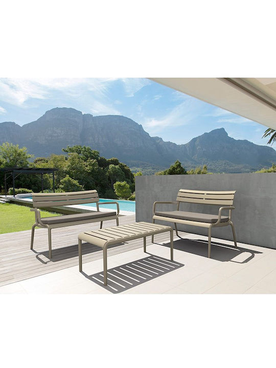 Garten- und Terrassentisch für kleine Räume aus...