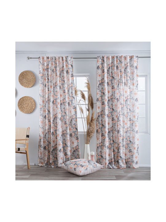 Teoran Curtain with Pencil Pleat Novelda 140x275cm