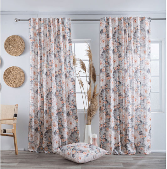 Teoran Curtain with Pencil Pleat Novelda 140x275cm