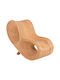 Fotoliu de exterior Rattan Maro 63x128x97cm
