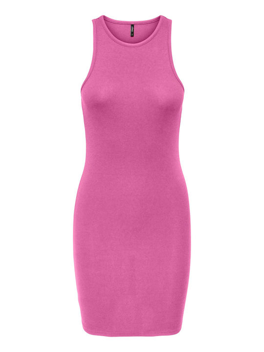 Only Summer Mini Dress Fuchsia