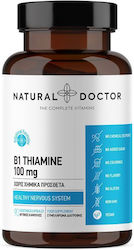 Natural Doctor B1 Thiamine Vitamin 100mg 90 veg. caps