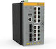 Allied Telesis Managed L3 PoE+ Switch with 16 Gigabit (1Gbps) Ethernet Ports and 4 SFP Ports